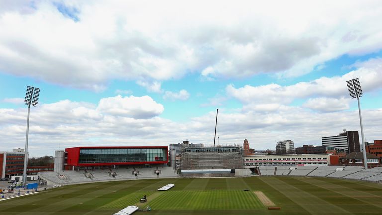 General view of Old Trafford cricket ground, April 2013