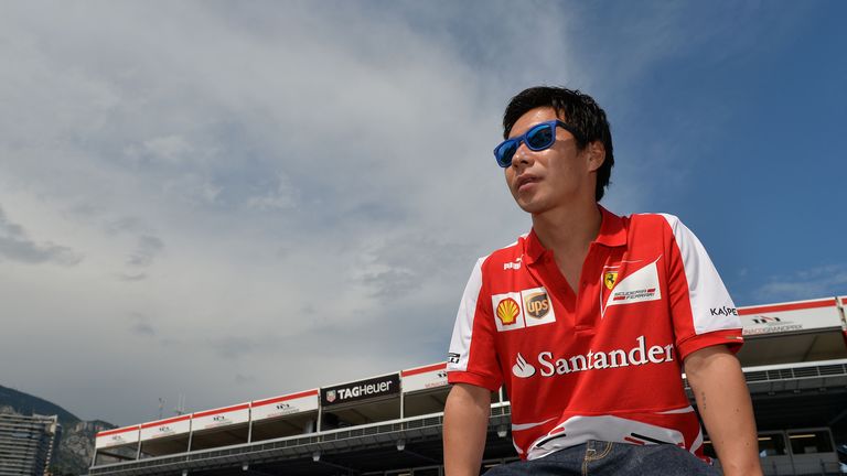 Kamui Kobayashi: Tested Ferrari F10