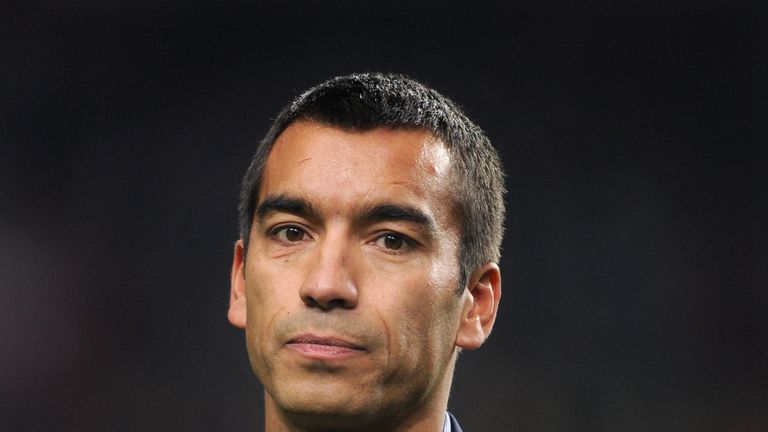 AMSTERDAM, NETHERLANDS - NOVEMBER 11: Former international football player of the Netherlands Giovanni Van Bronckhorst looks on prior to the start of the International friendly match between Netherlands and Switzerland at the Amsterdam Arena on November 11, 2011 in Amsterdam, Netherlands.  (Photo by Jasper Juinen/Getty Images)