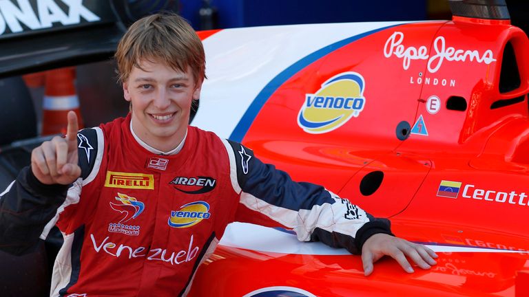 Johnny Cecotto: Took pole in Monaco (Image: GP2 Series Media)