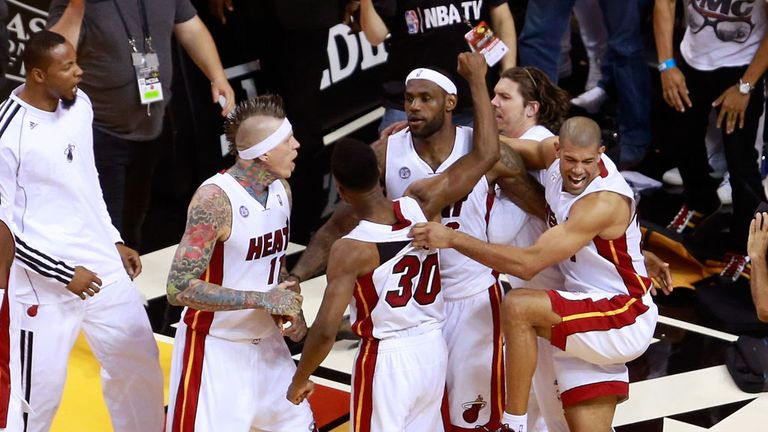 lebron miami heat team
