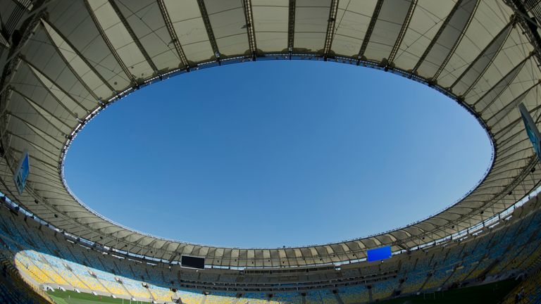 General view of the Maracana stadium Brazil