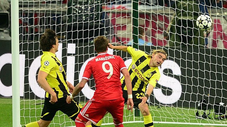 Mario Mandzukic scored from close-range to put Bayern ahead in the 60th minute.