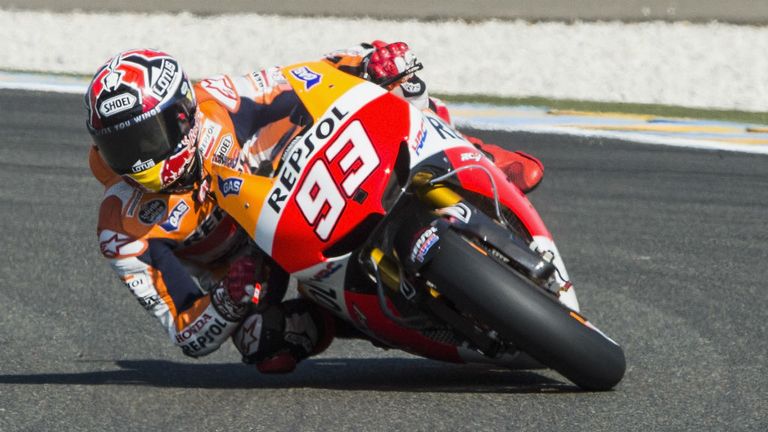 Marc Marquez: On pole for the French MotoGP at Le Mans