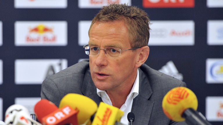 Ralf Rangnick: Has met with Everton's Bill Kenwright