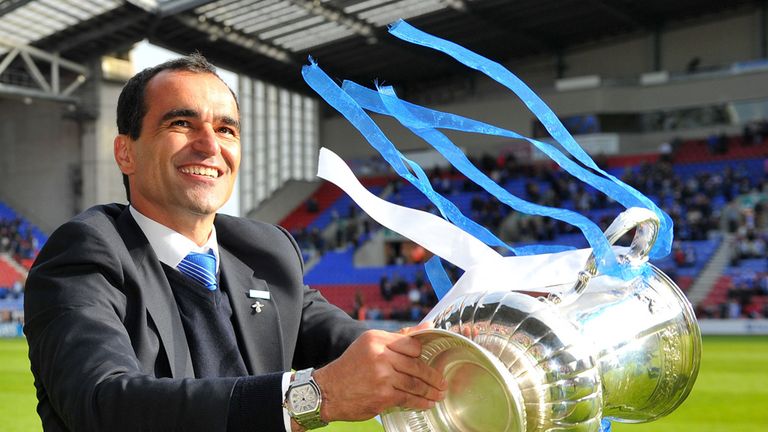 Wigan mamager Roberto Martinez