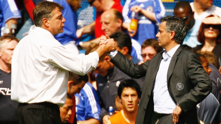 Sam Allardyce: Hopes to pit his wits against Jose Mourinho again