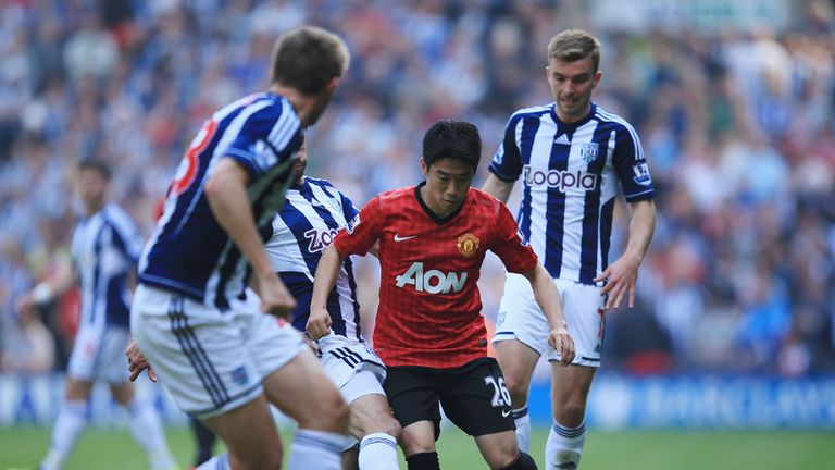 Shinji Kagawa of Manchester United 