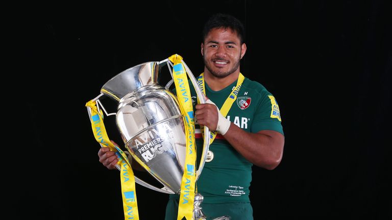 Manu Tuilagi: Has signed a new 'long-term' contract with the Leicester Tigers