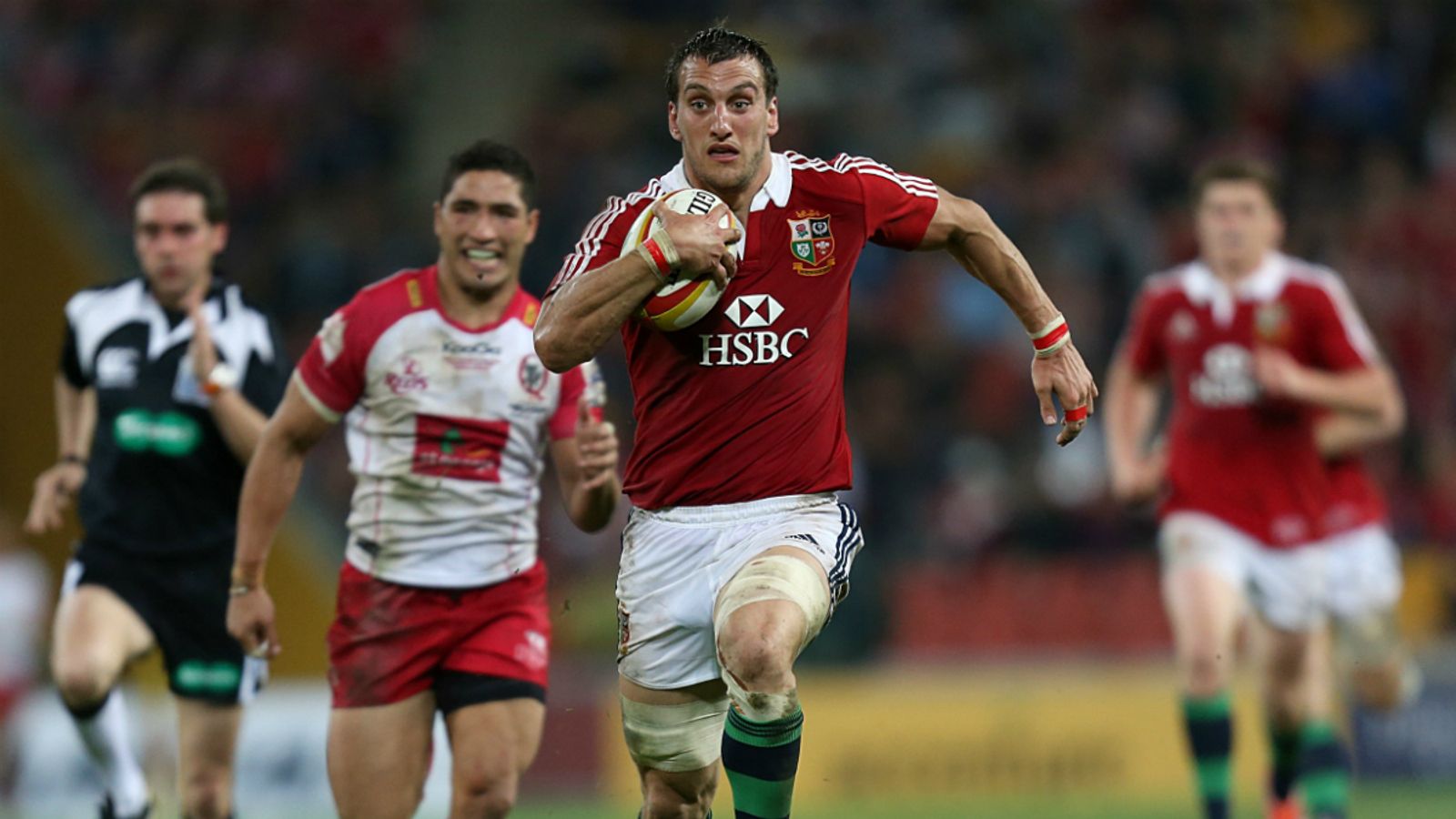 Sam Lacquer Reds Reds 12 - 22 Lions - Match Report & Highlights