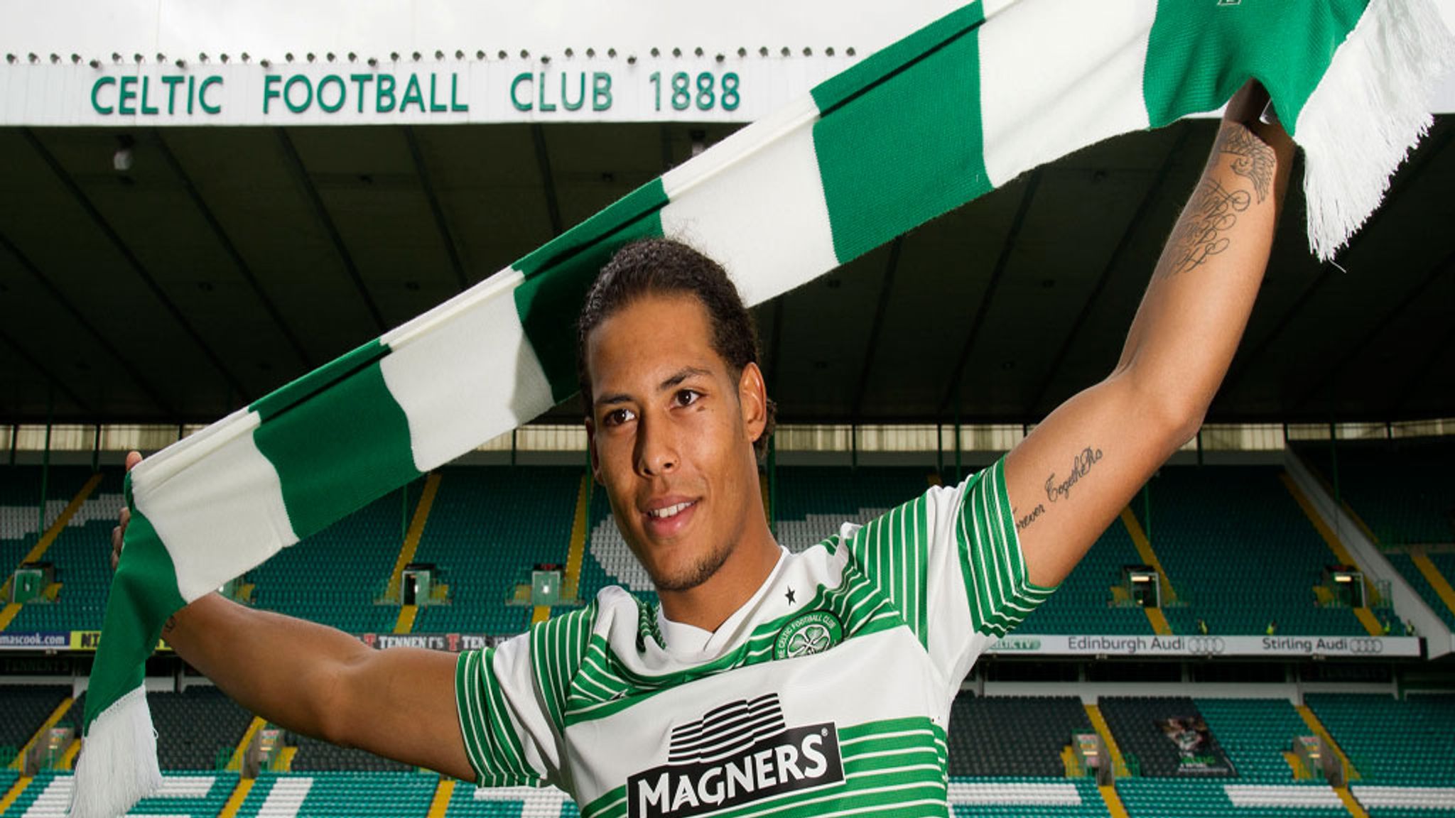 New Celtic signing Virgil Van Dijk aims to model himself on star