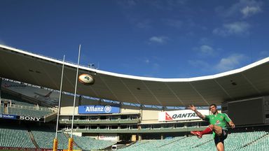 Primed: Rob Kearney is ready for his first taste of Lions action down under