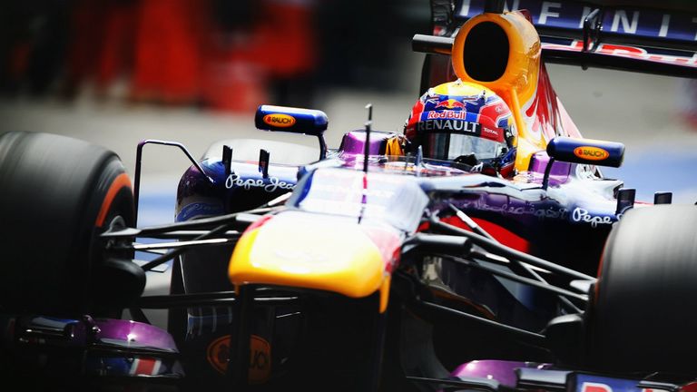 Webber's right-rear tyre wasn't attached correctly