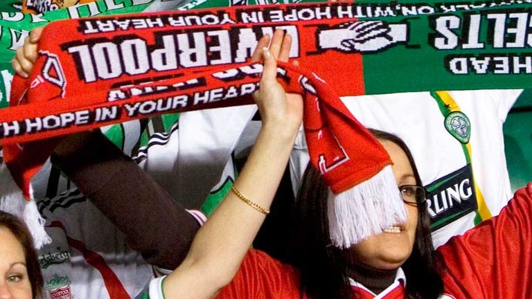 Celtic: Will play Liverpool in Dublin