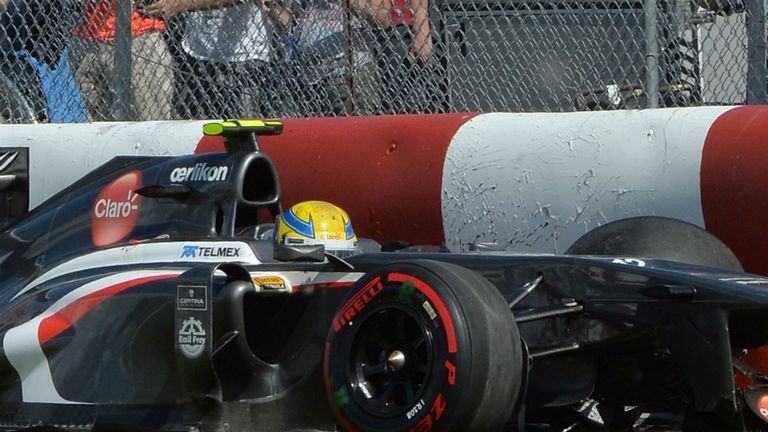 Esteban Gutierrez: Car was being returned to the pits