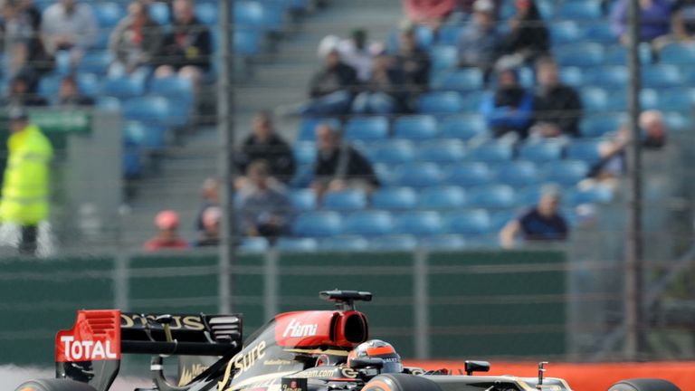 Kimi Raikkonen: Lines up eighth for the British GP