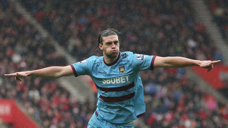 Andy Carroll: West Ham striker has suffered a foot injury