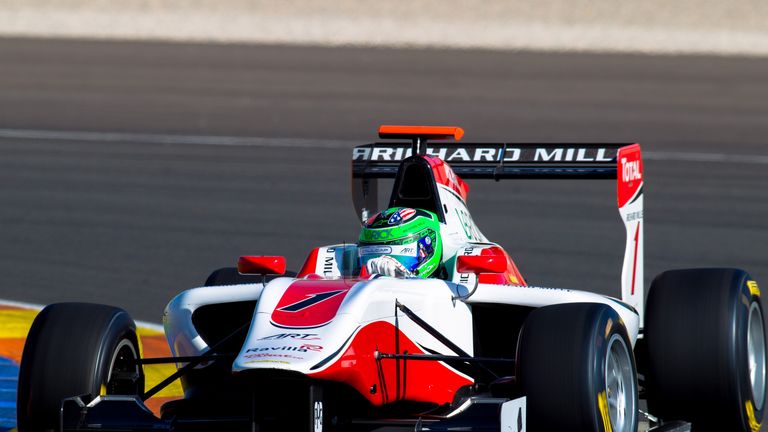 Conor Daly: On pole in Valencia (Image: GP3 Series Media)