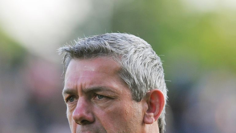 Castleford Tigers' coach Darryl Powell during the Super League match at Headingley Carnegie, Leeds. 