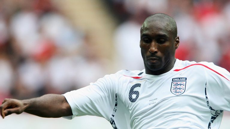 LONDON - OCTOBER 13:  Sol Campbell of England in action during the Euro 2008 Group E qualifying match between England and Estonia at Wembley Stadium on October 13, 2007 in London, England.  (Photo by Phil Cole/Getty Images) *** Local Caption *** Sol Campbell
