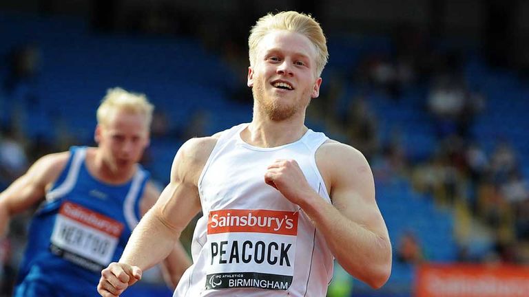 Jonnie Peacock: Birmingham delight for sprinter