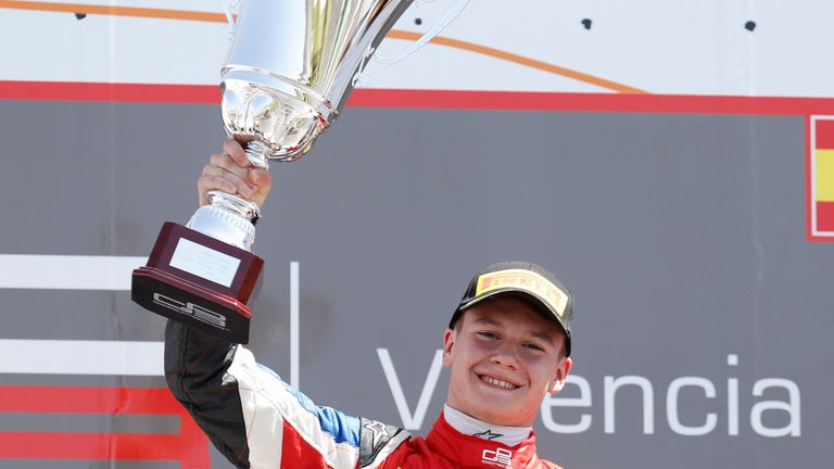 Robert Visoiu: Took victory in Race Two (Image: GP3 Series Media)