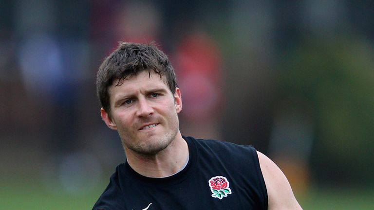 Simon Hunt of the England Sevens team in action during practice at The Lensbury Club on November 8, 2011 in Teddington, England. Hunt now plays for Moseley.
