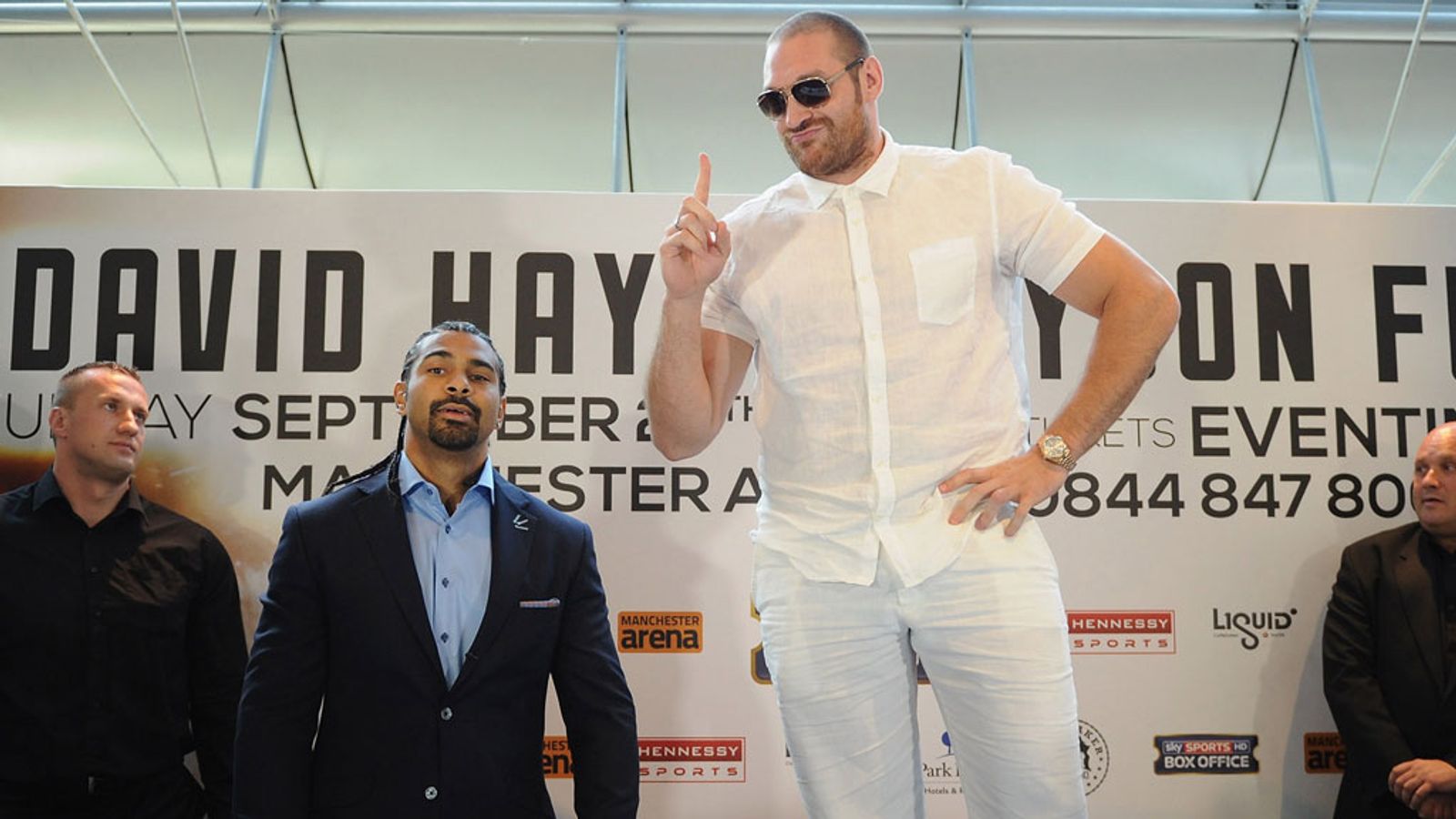 David Haye insists Tyson Fury's height and weight advantage will count