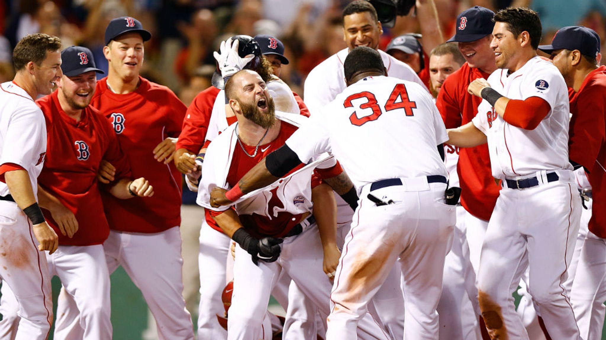 Red Sox 2, Royals 1: Mike Napoli blasts Sox to third straight win - Over  the Monster