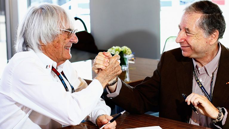 Bernie Ecclestone: Reached agreement on the sport's future with Jean Todt