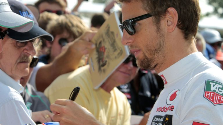 Jenson Button: Looking forward to the Belgian Grand Prix