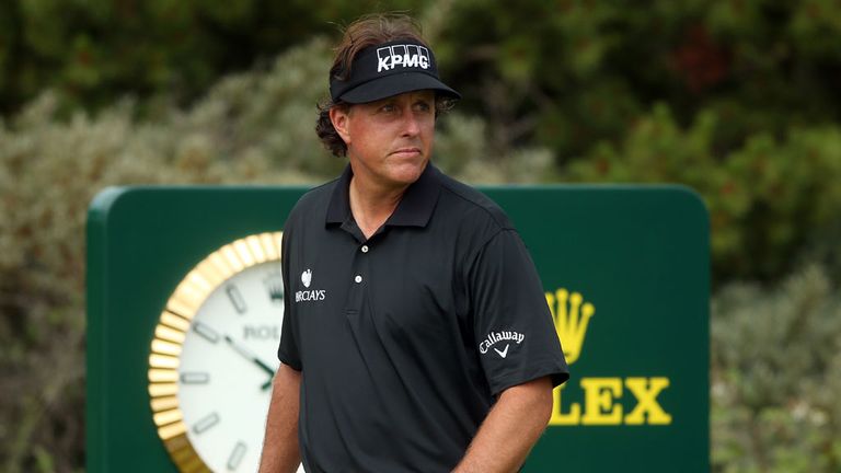 Phil Mickelson: Claims he was almost run over several times