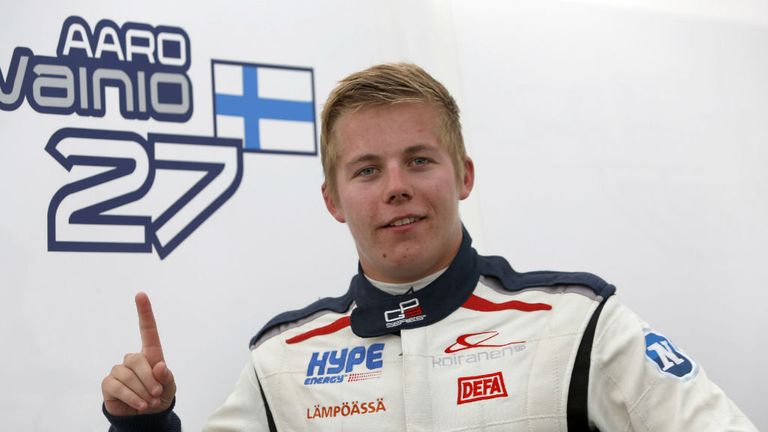 Aaro Vainio: Took victory in Hungary (Image: GP3 Series Media)