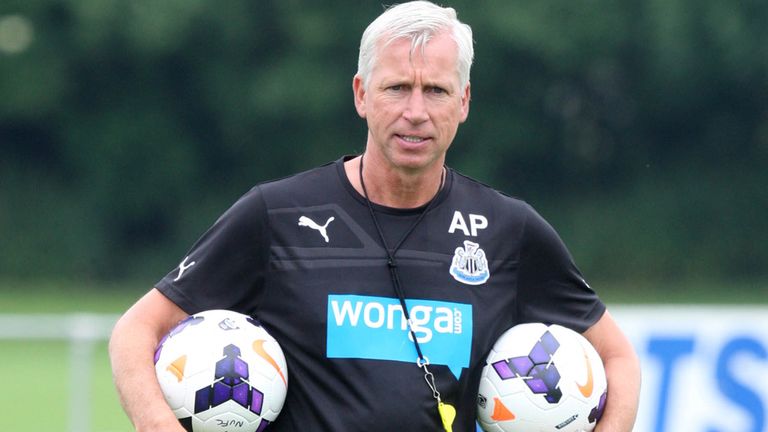 NEWCASTLE, ENGLAND - JULY 08:  Newcastle manager Alan Pardew during a Newcastle United training session at the Little Benton training ground on July 08, 2013 in Newcastle upon Tyne, England. (Photo by Ian Horrocks/Newcastle United via Getty Images)