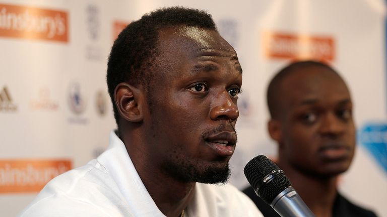 Usain Bolt: Speaking in London ahead of the Anniversary Games