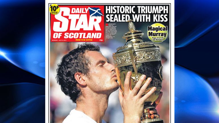 Daily Star Scotland - 6th July 2013