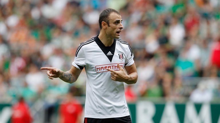 Dimitar Berbatov of Fulham during the pre-season friendly match between Werder Bremen and Fulham.