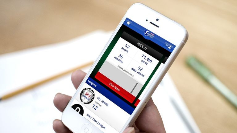 Fantasy Football Mobile App