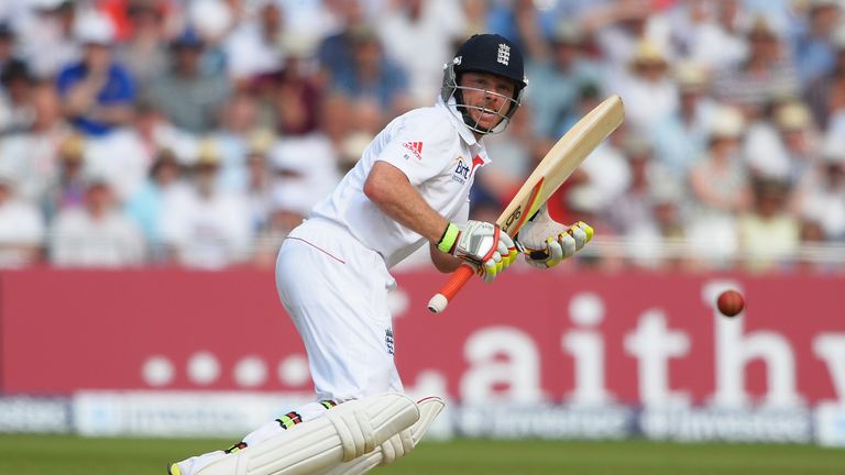 Ian Bell runs during day three of the 1st Ashes Test  between England and Australia