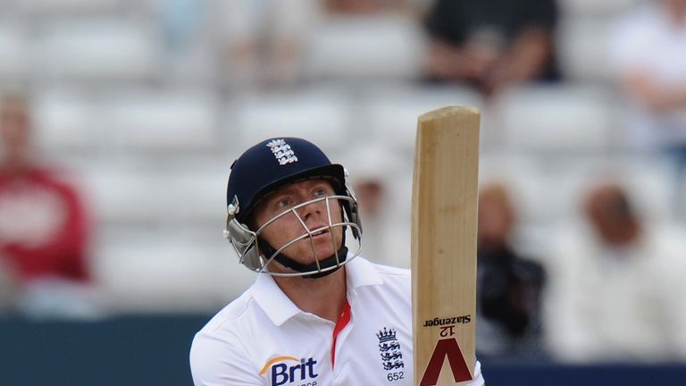 Jonny Bairstow of England batting during the LV= Challenge match against Essex.