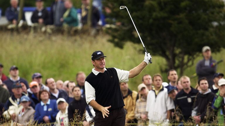 Nick Faldo at Muirfield in 2002