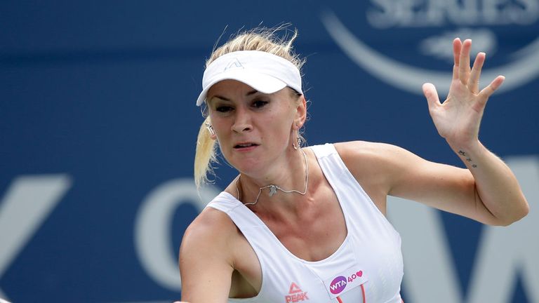 Olga Govortsova wins in Stanford