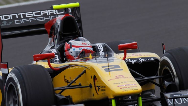 Stephane Richelmi: On pole at the Nurburgring (Image: GP2 Series Media)