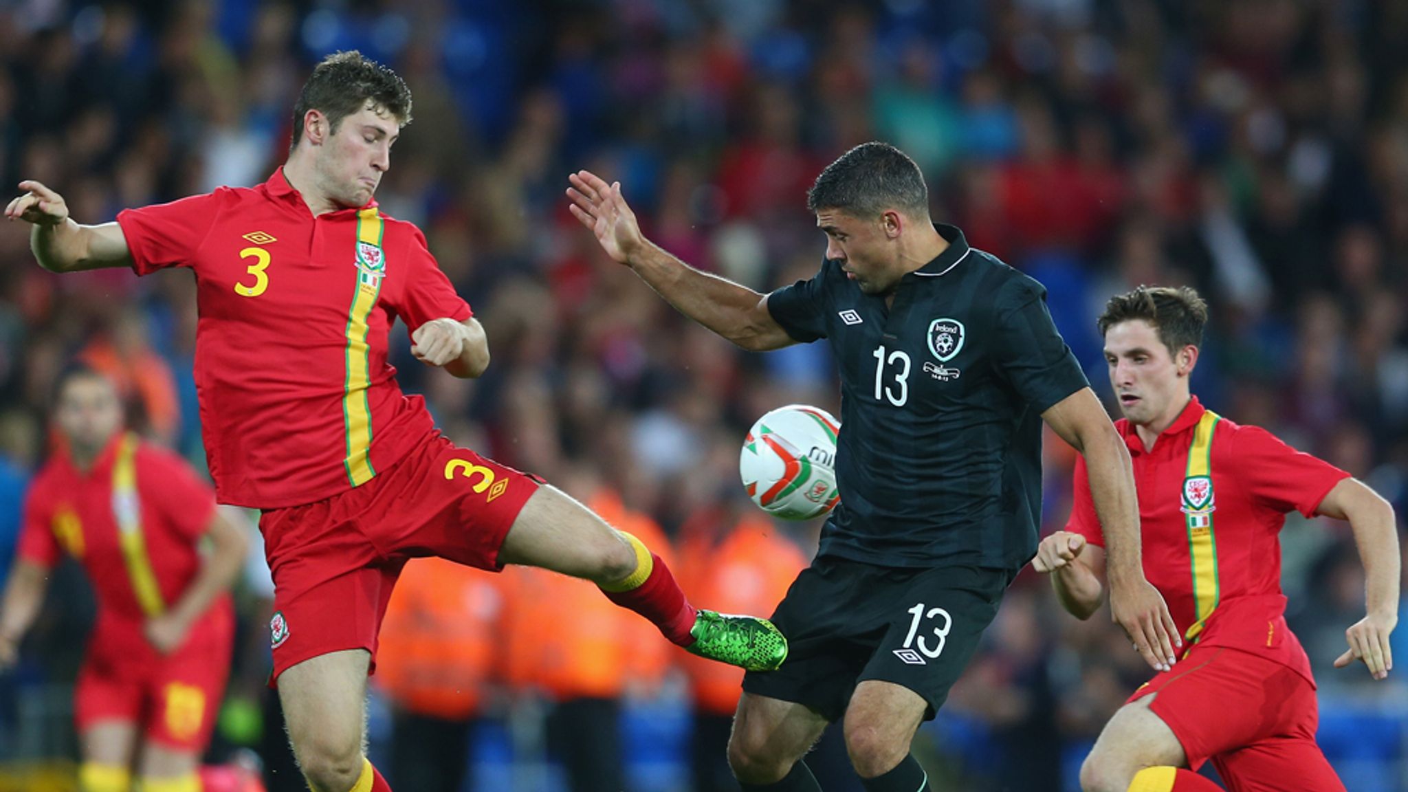 Wales and Republic of Ireland drew 00 in their friendly