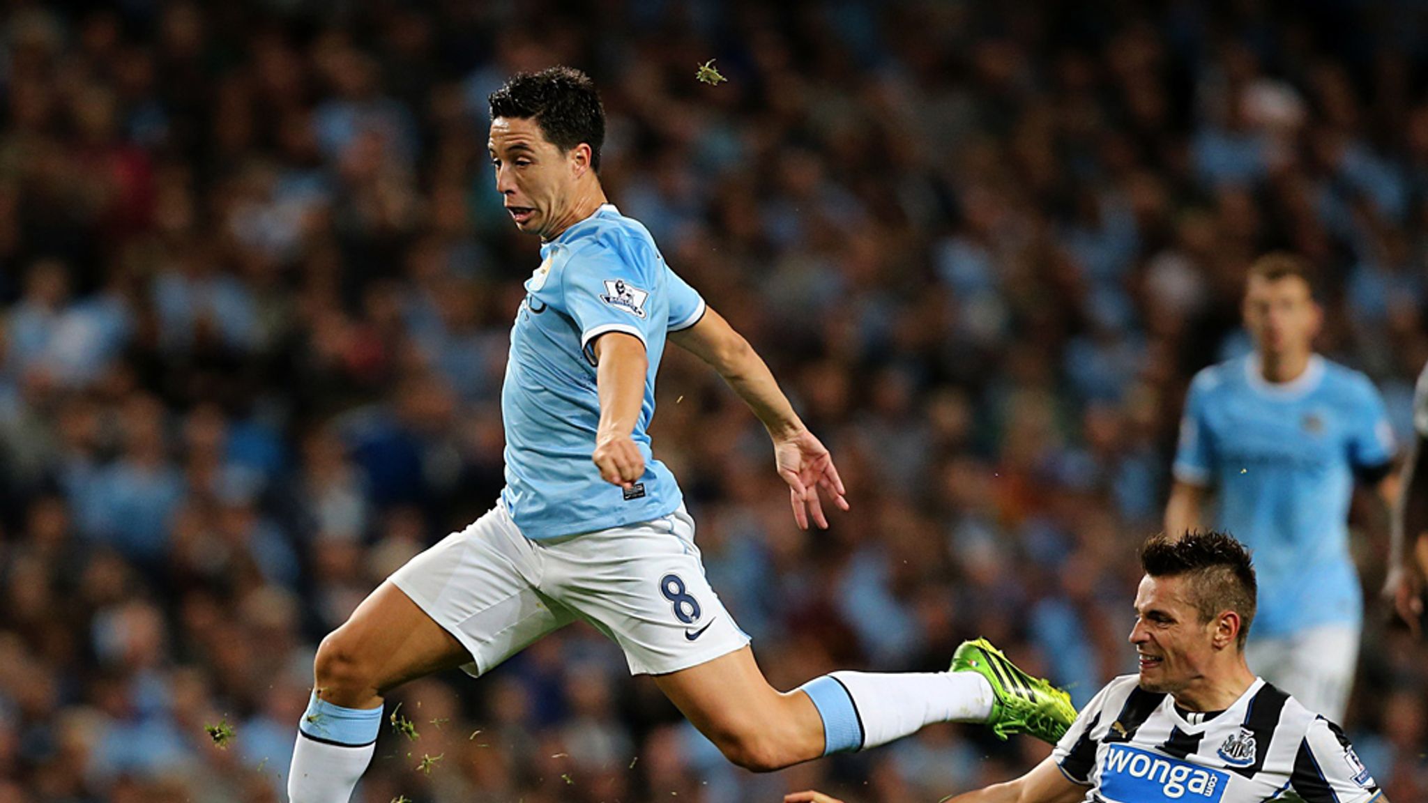 Manchester City midfielder Samir Nasri thriving on competition ...