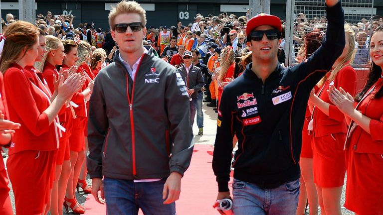 Could both Hulkenberg and Ricciardo be moving up the grid in 2014?