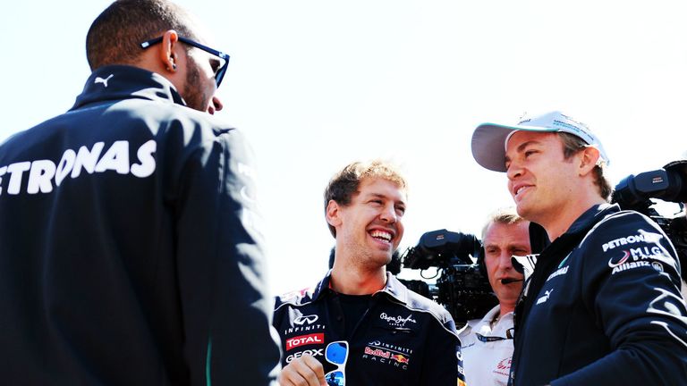 Lewis Hamilton is the form man at Mercedes at the moment