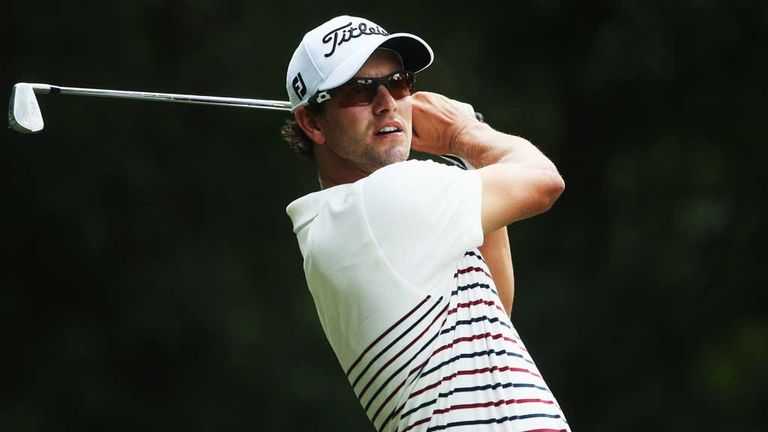 Adam Scott: Five straight birdies in outward 30