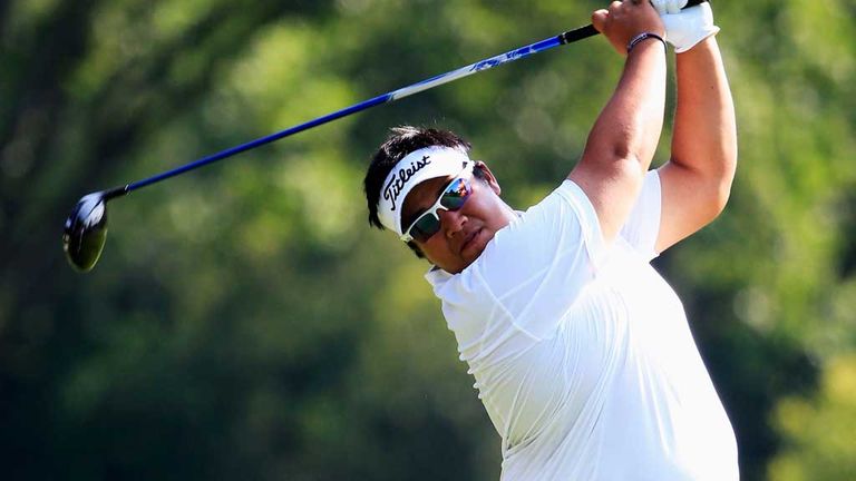 Kiradech Aphibarnrat: Two under in only his second major