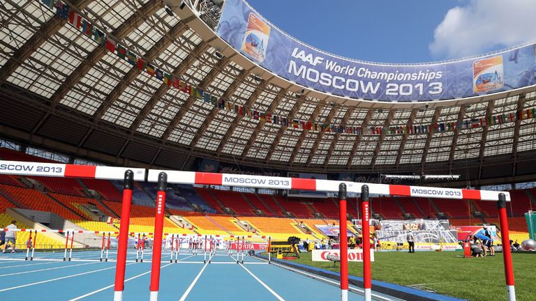Luzhniki Stadium: Has been reduced to a third of its capacity
